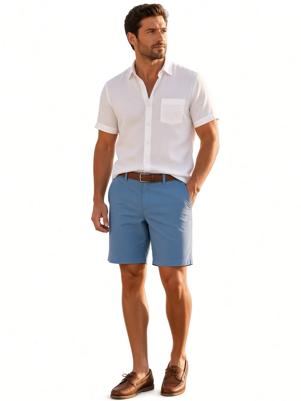 Vineyard Vines Men’s Performance Chino Shorts Blue 38 Waist